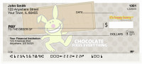 It's Happy Bunny Not-So-Guilty Pleasures Personal Checks | IHB-07