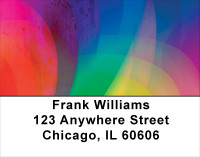 Rainbow Prisms Address Labels | LBABS-40