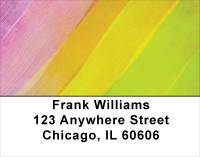 Pastel Brushstrokes Address Labels | LBABS-53