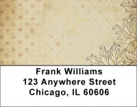 Antique Dots Address Labels  | LBABS-78