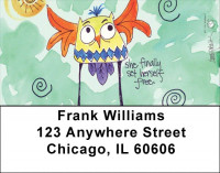 Inspiring Owls Address Labels | LBAMY-18