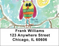 Inspiring Owls Address Labels | LBAMY-18