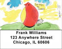 Motivating Birds Address Labels | LBAMY-19