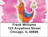 Motivating Birds Address Labels | LBAMY-19
