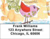 Motivating Birds Address Labels | LBAMY-19
