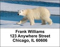 Polar Bears Address Labels | LBANI-13