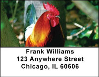 Roosters Address Labels | LBANI-36