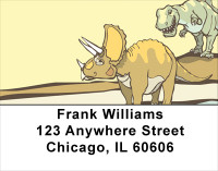 Cute & Friendly Dinosaurs Address Labels | LBANJ-97