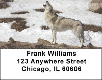Mischievous Wolves Address Labels | LBANK-84