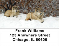 Wolves Address Labels | LBANK-88