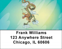 Mystical Dragons Address Labels | LBANK-95