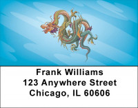 Mystical Dragons Address Labels | LBANK-95