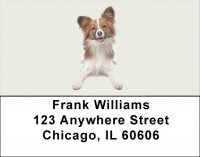 Papillon Address Labels | LBDOG-106