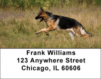 German Shepherd Address Labels | LBDOG-44