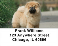 Chow Chow Address Labels | LBDOG-49