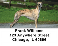 Wily Whippets Address Labels | LBDOG-75