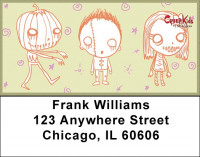 Dr. Krinkles&#039; Creep Kids Address Labels