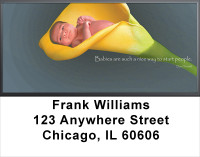 Baby New Beginnings Address Labels | LBFAM-05