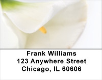 Calla Lilies Address Labels | LBFLO-23