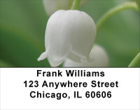 Lilly Of The Valley Address Labels | LBFLO-27