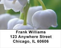 Lilly Of The Valley Address Labels | LBFLO-27