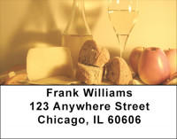 Wine Country Address Labels | LBFOD-03