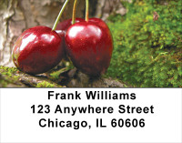 Cherries Address Labels | LBFOD-35