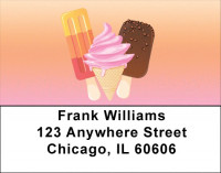 Ice Cream Address Labels | LBFOD-54