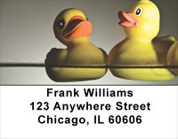 Rubber Ducky Address Labels | LBFUN-06