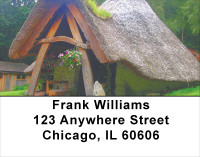 Mystical Fairy Homes Address Labels | LBFUN-34