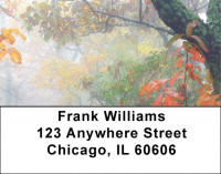 Dreary Fall Days Address Labels | LBFUN-71