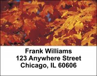 Fall Leaves Address Labels | LBFUN-76