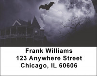Haunted Houses Address Labels | LBFUN-78