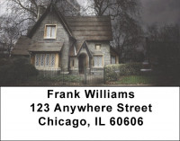 Haunted Houses Address Labels | LBFUN-78