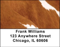 Cow Prints Address Labels | LBGEO-31