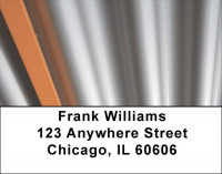Corrugated Facade Address Labels | LBGEO-57