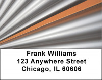 Corrugated Facade Address Labels | LBGEO-57