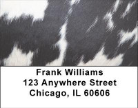 Cow Prints in Black and White Address Labels | LBGEO-70