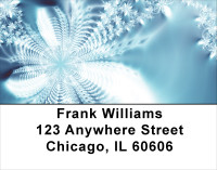 Icy Abstracts Address Labels | LBGEO-88