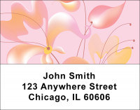 Spaced Flowers Address Labels | LBGEP-07