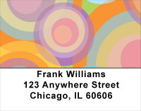 Disco Circles Address Labels | LBGEP-15
