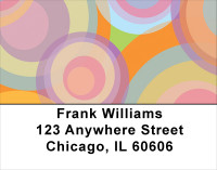 Disco Circles Address Labels | LBGEP-15