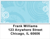 Cool Blues Address Labels | LBGEP-23