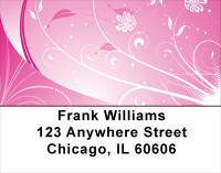Hot Pink Nights Address Labels | LBGEP-27