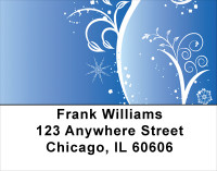 Icy Blue Address Labels | LBGEP-28