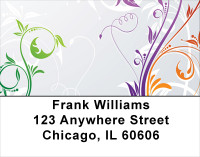 Filigree In All Seasons Address Labels | LBGEP-38