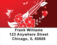 Floral Romance Address Labels | LBGEP-40