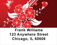 Floral Romance Address Labels | LBGEP-40