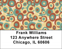 Retro Pitted Olives Address Labels | LBGEP-47