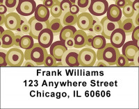 Retro Pitted Olives Address Labels | LBGEP-47